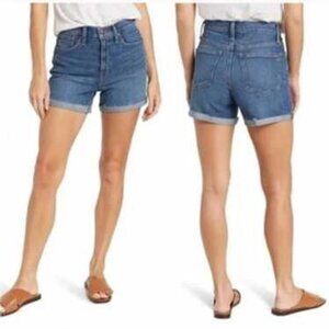 Madewell High Rise Denim Shorts, 31